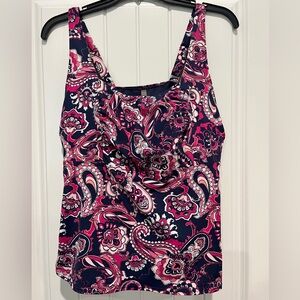 Lands End tankini top
